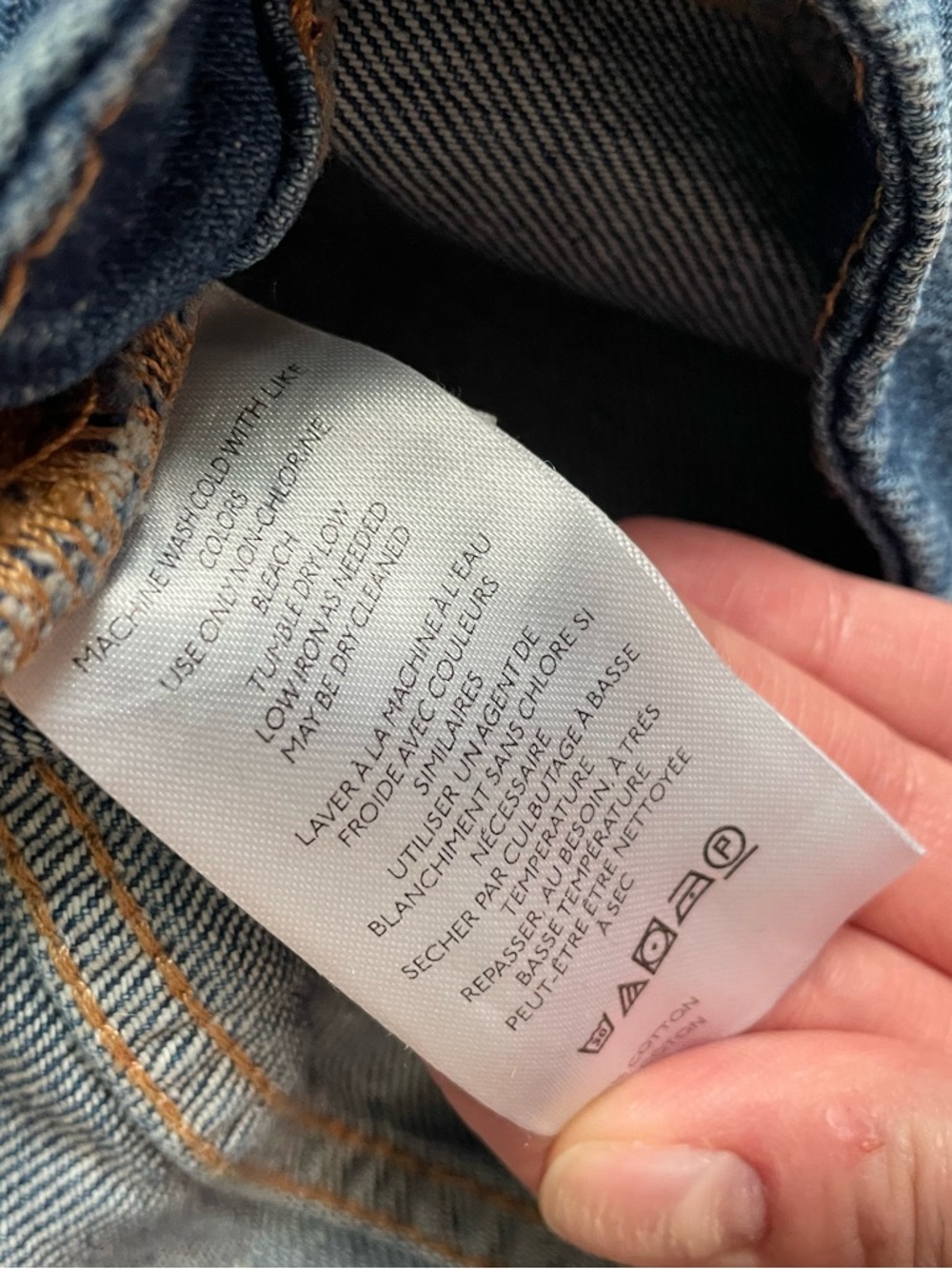 We the Free Maxine Denim Skort Size 28 Festival Boho - Picture 7 of 10